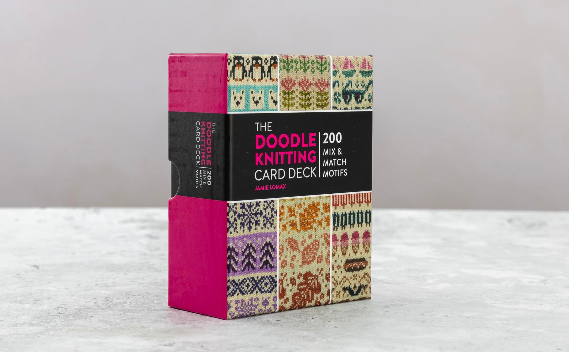 The Doodle Knitting Card Deck: 200 mix and match motifs