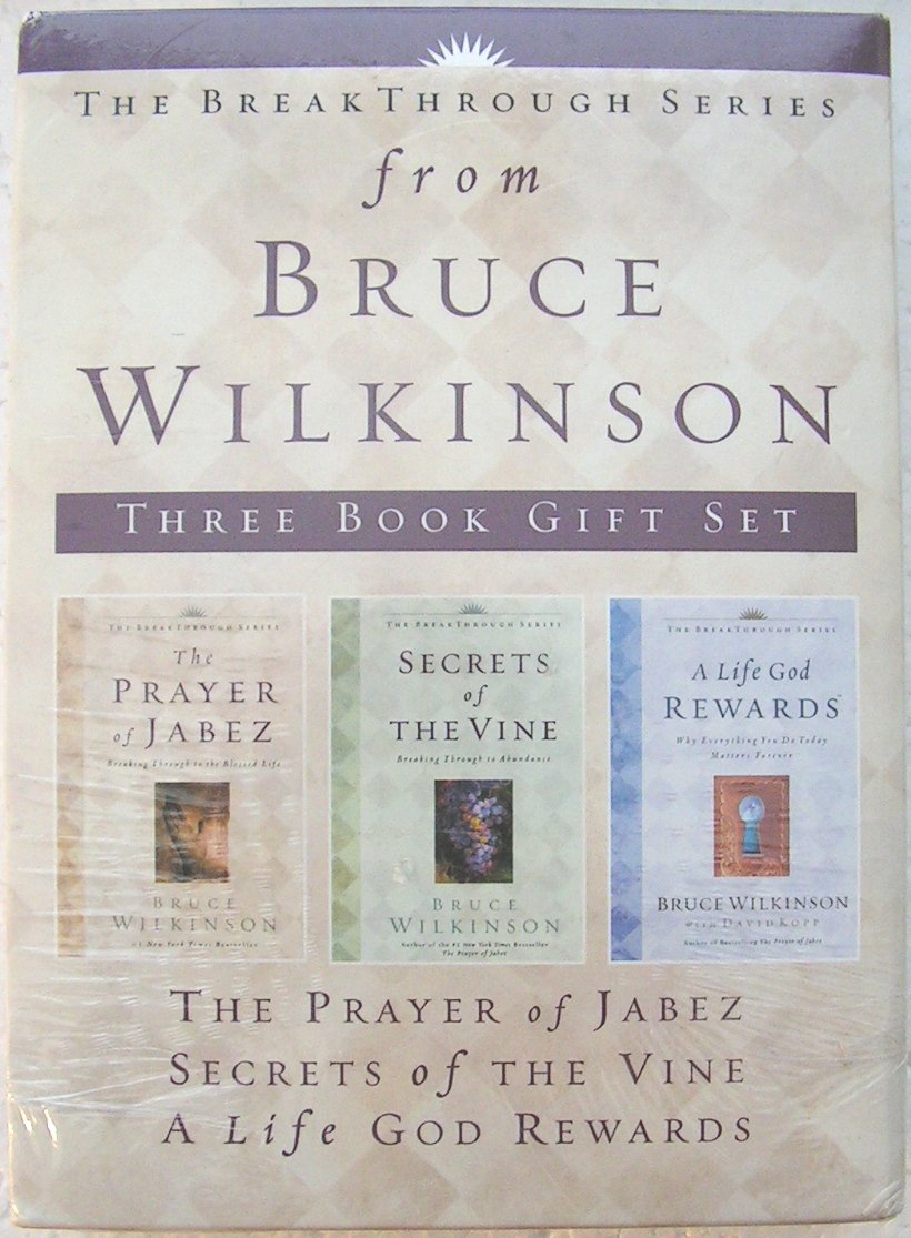 The Breakthrough Series: 3 Book Gift Set B (The Prayer of Jabez)(Secrets of the Vine)(A Life God Rewards)