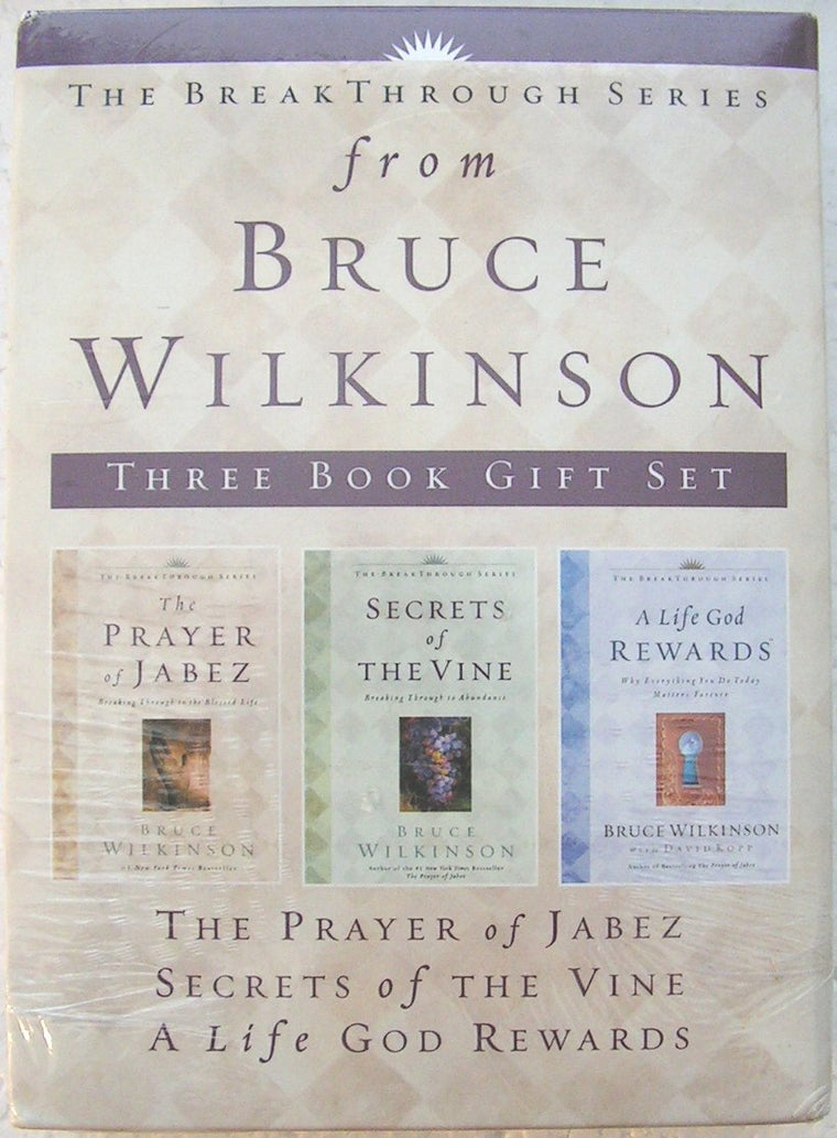 The Breakthrough Series: 3 Book Gift Set B (The Prayer of Jabez)(Secrets of the Vine)(A Life God Rewards)