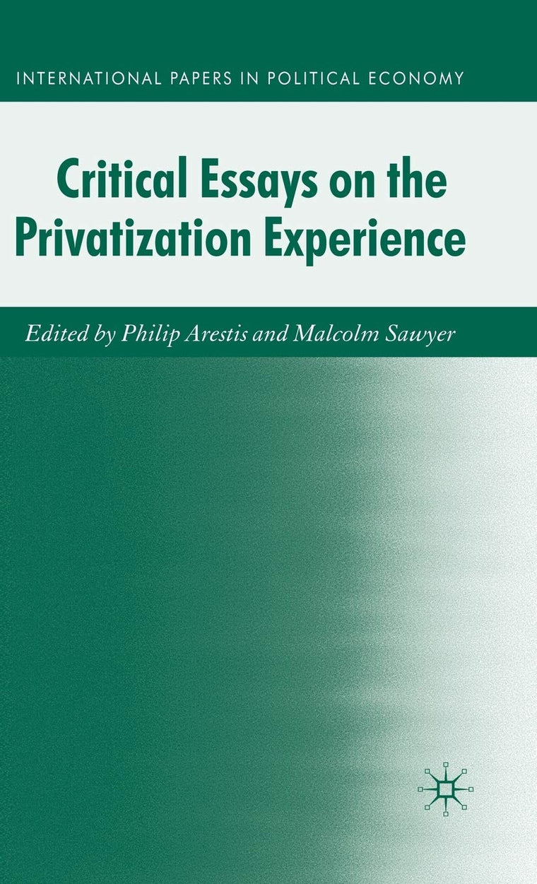 Critical Essays on the Privatisation Experience (International Papers in Political Economy)