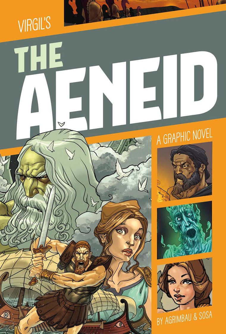The Aeneid: A Graphic Novel (Classic Fiction) (Graphic Revolve: Classic Fiction)
