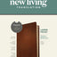 NLT Large Print Thinline Reference Bible, Filament Enabled (Genuine Leather, Brown, Red Letter)