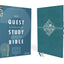 NIV, Quest Study Bible, Leathersoft, Teal, Thumb Indexed, Comfort Print: The Only Q and A Study Bible