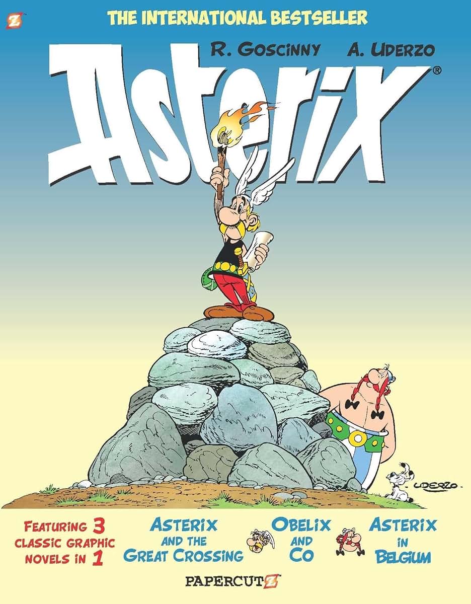 Asterix Omnibus Vol. 8: Collecting Asterix and the Great Crossing, Obelix and Co, Asterix in Belgium