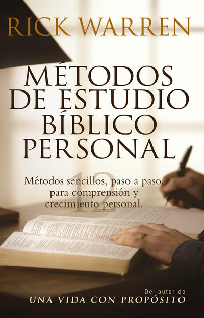 Metodos De Estudio Biblico Personal (Personal Bible Study Methods: 12 ways to study the Bible on your own) (Spanish Edition)