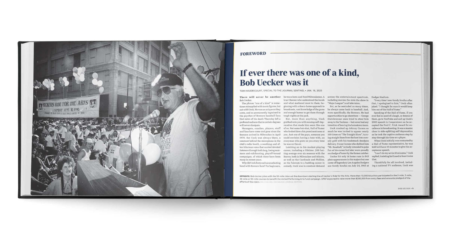 Bob Uecker: The Life and Career of the Milwaukee Brewers' Legendary Broadcaster
