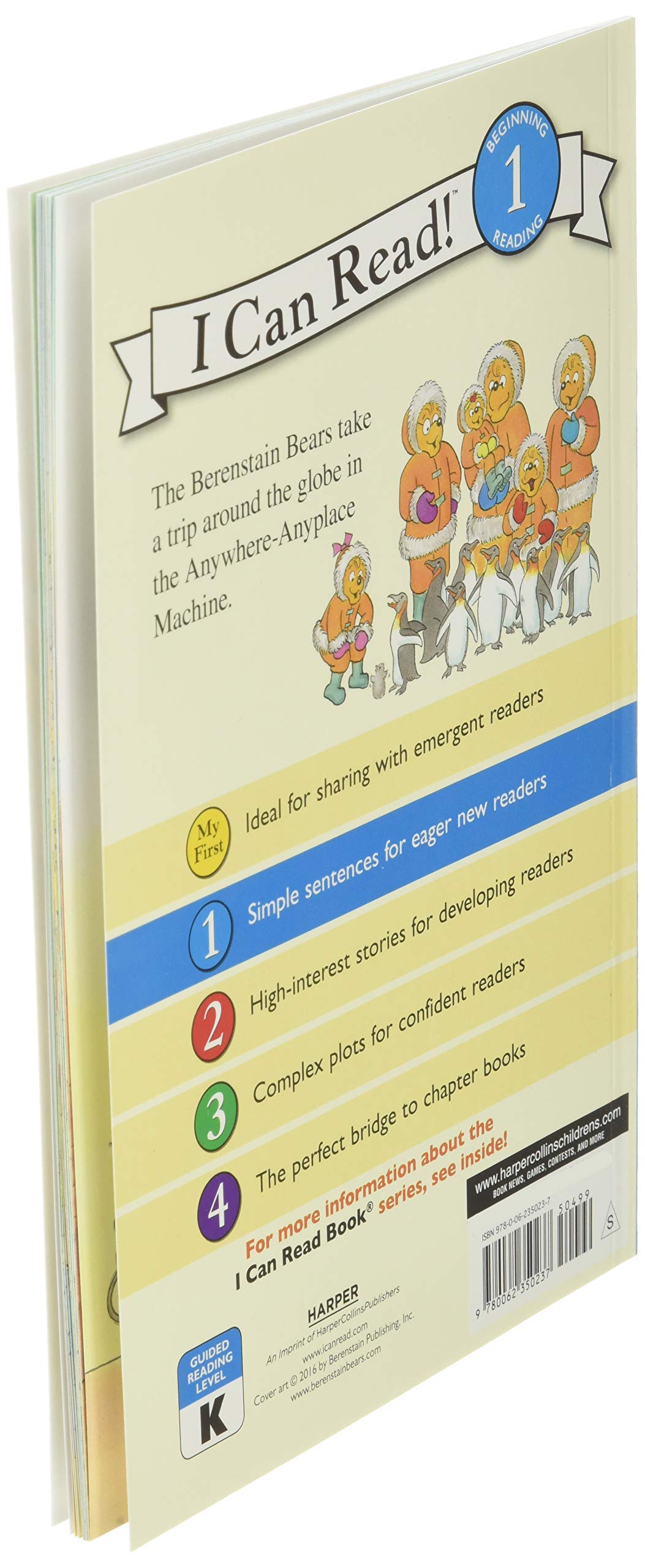 The Berenstain Bears Around the World: A Classic Picture Book Adventure for Kids (Ages 4-8) About Exploring the Globe (I Can Read Level 1)