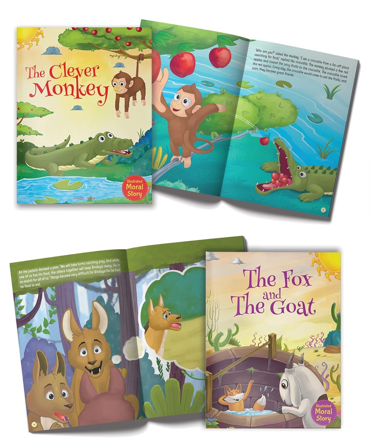 Illustrated Moral Stories (Collection of 10 Books)