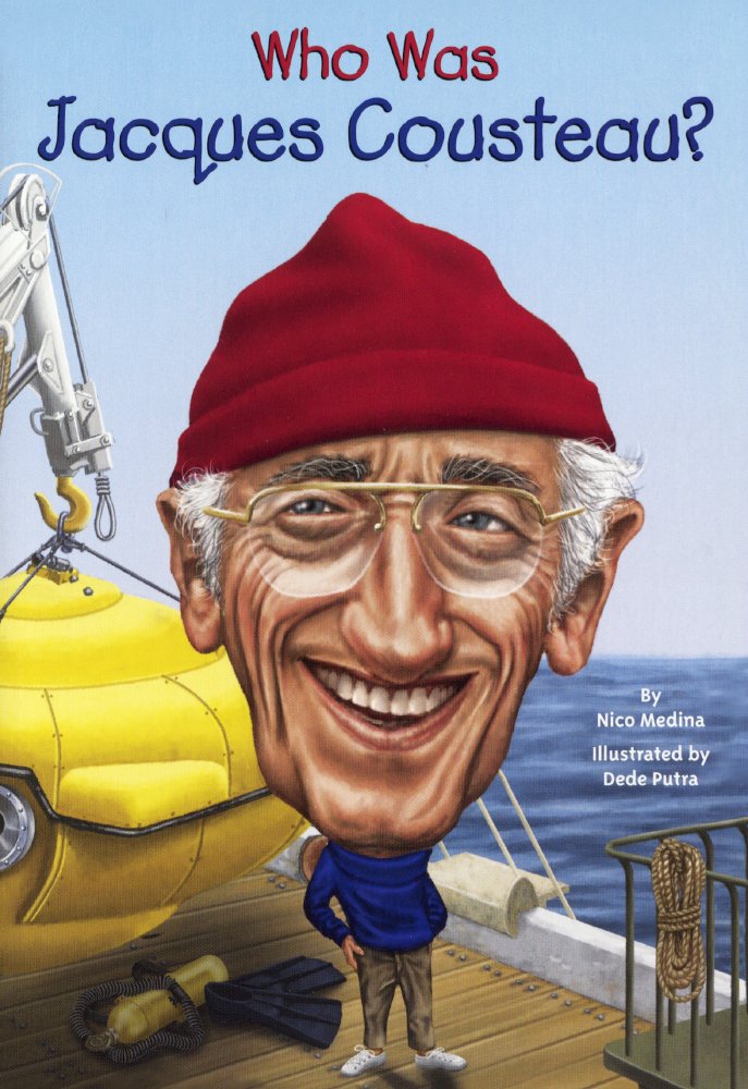 Who Was Jacques Cousteau? (Turtleback School & Library Binding Edition)