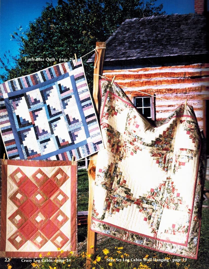 Weekend Log Cabin Quilts for People Who Don't Have Time to Quilt, Book 3 (American School of Needlework, No. 4126)