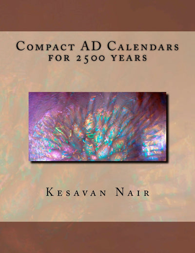 Compact AD Calendars for 2500 years