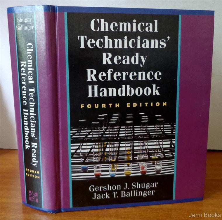 Chemical Technicians' Ready Reference Handbook, 4th Edition