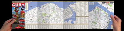 StreetSmart Cuba Map by VanDam (English and Spanish Edition) Laminated Country Driving map with all attractions, hotels, beaches & city details plus ... restauratns, hotels and bars, 2019 Edition