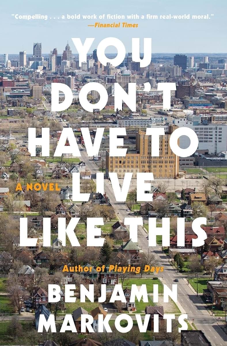YOU DONT HAVE TO LIVE LIKE