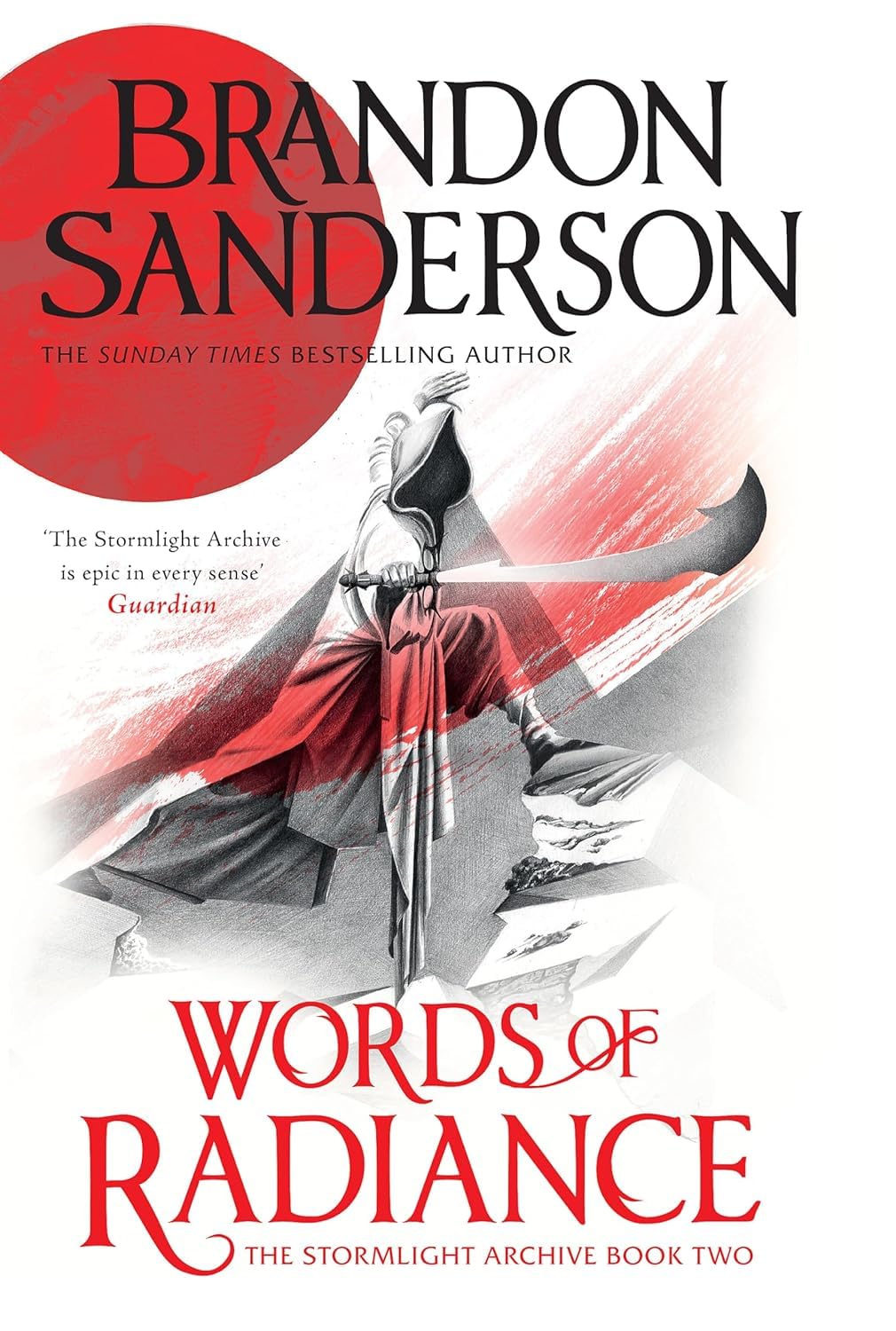 The Stormlight Archive Series 6 Books Collection Set by Brandon Sanderson (Words of Radiance Part 1 & 2, The Way of Kings Part 1 & 2 & Oathbringer Part 1 & 2)