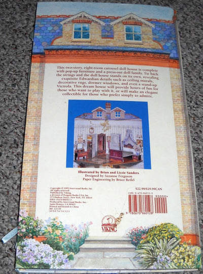 Edwardian Doll House: A Three-Dimensional Book by Sanders, B