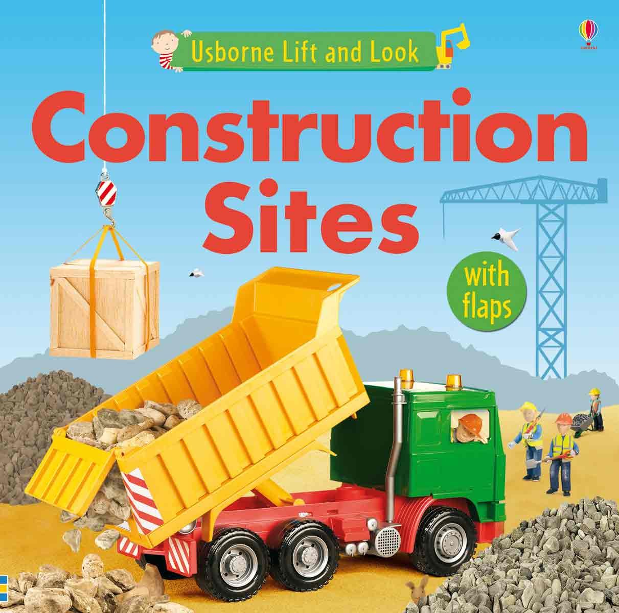 Construction Sites (Usborne Lift and Look Board Books) by Br
