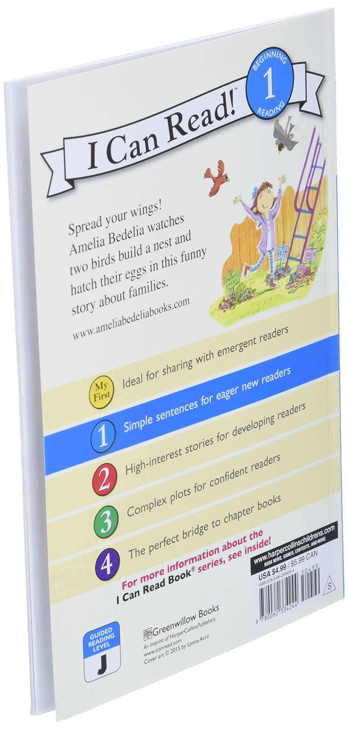 Amelia Bedelia Is for the Birds (I Can Read Level 1)