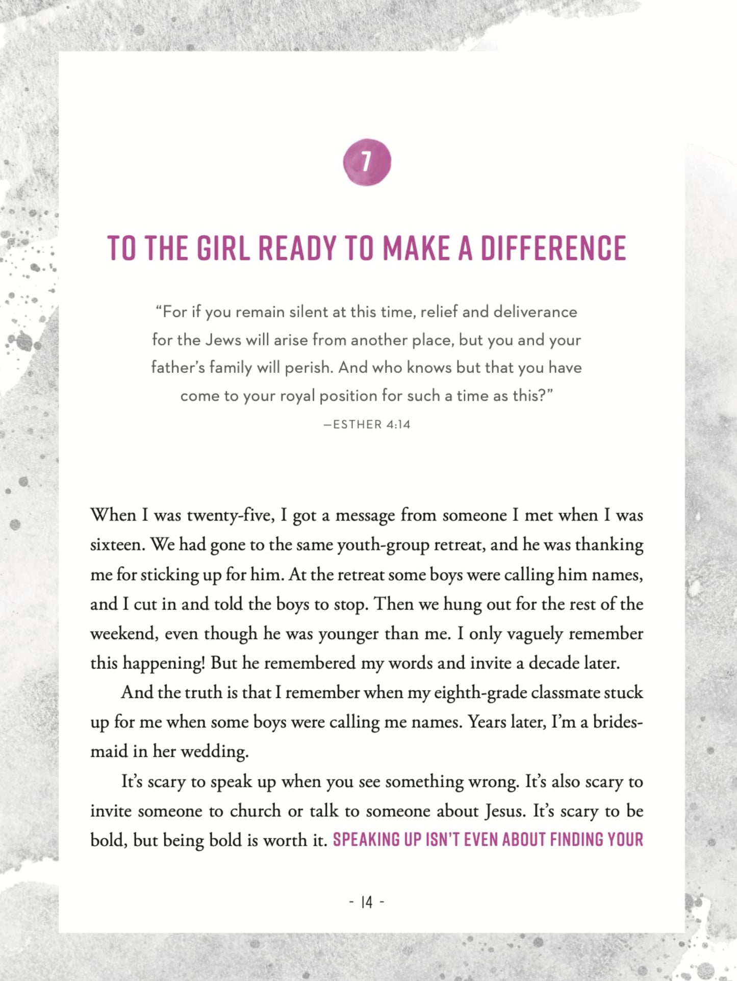 To the Girl Looking for More: 90 Devotions to Help You Ditch the Lies, Love Yourself, and Live Big for God