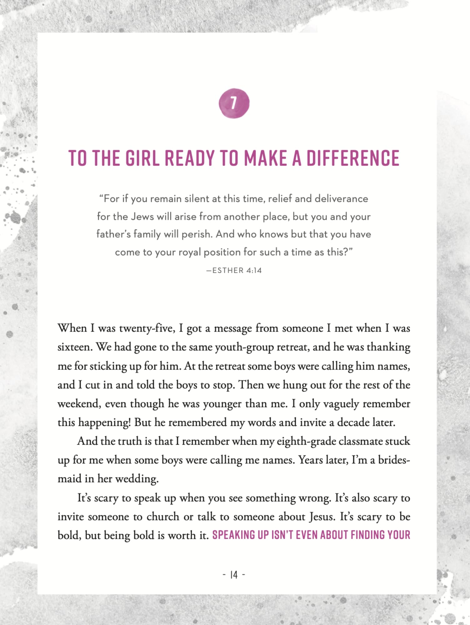 To the Girl Looking for More: 90 Devotions to Help You Ditch the Lies, Love Yourself, and Live Big for God