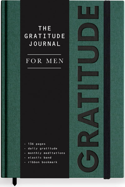 Gratitude Journal for Men: A Daily 5 Minute Guide for Mindfulness, Positivity, Leadership and Self Care (Premium Keepsake Edition)