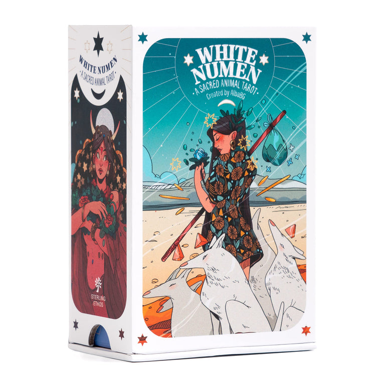 White Numen: A Sacred Animal Tarot Deck: A 78-Card Tarot Deck with Guidebook (Modern Tarot Library)