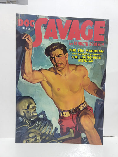 Doc Savage: The Sea Magician / The Living-Fire Menace: 8