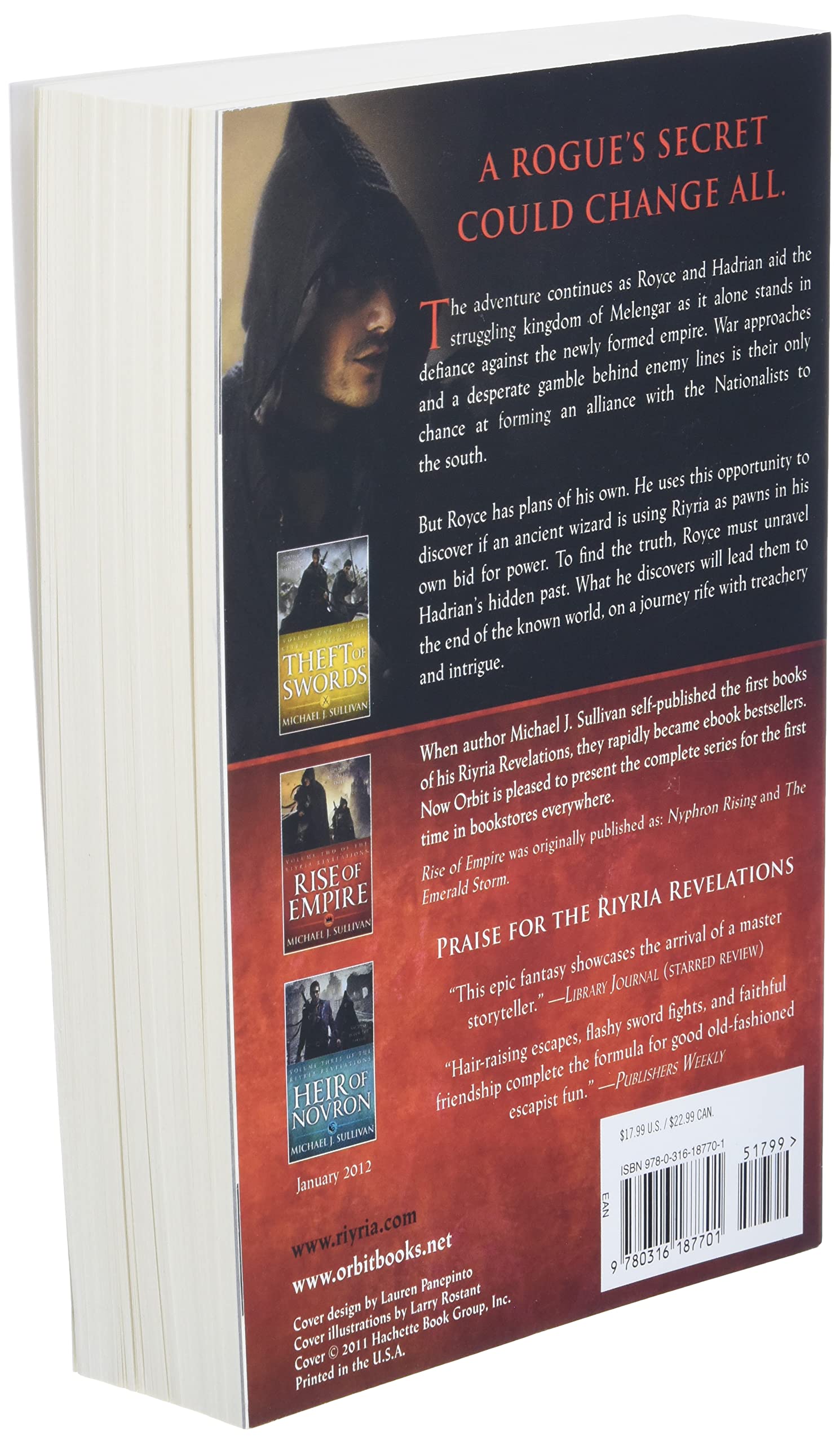 Rise of Empire, Vol. 2 (Riyria Revelations) (The Riyria Revelations, 2)