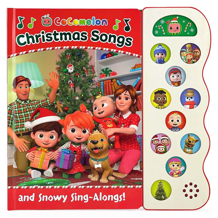 CoComelon Christmas and Snowy Sing-Along Songs - Children's Book