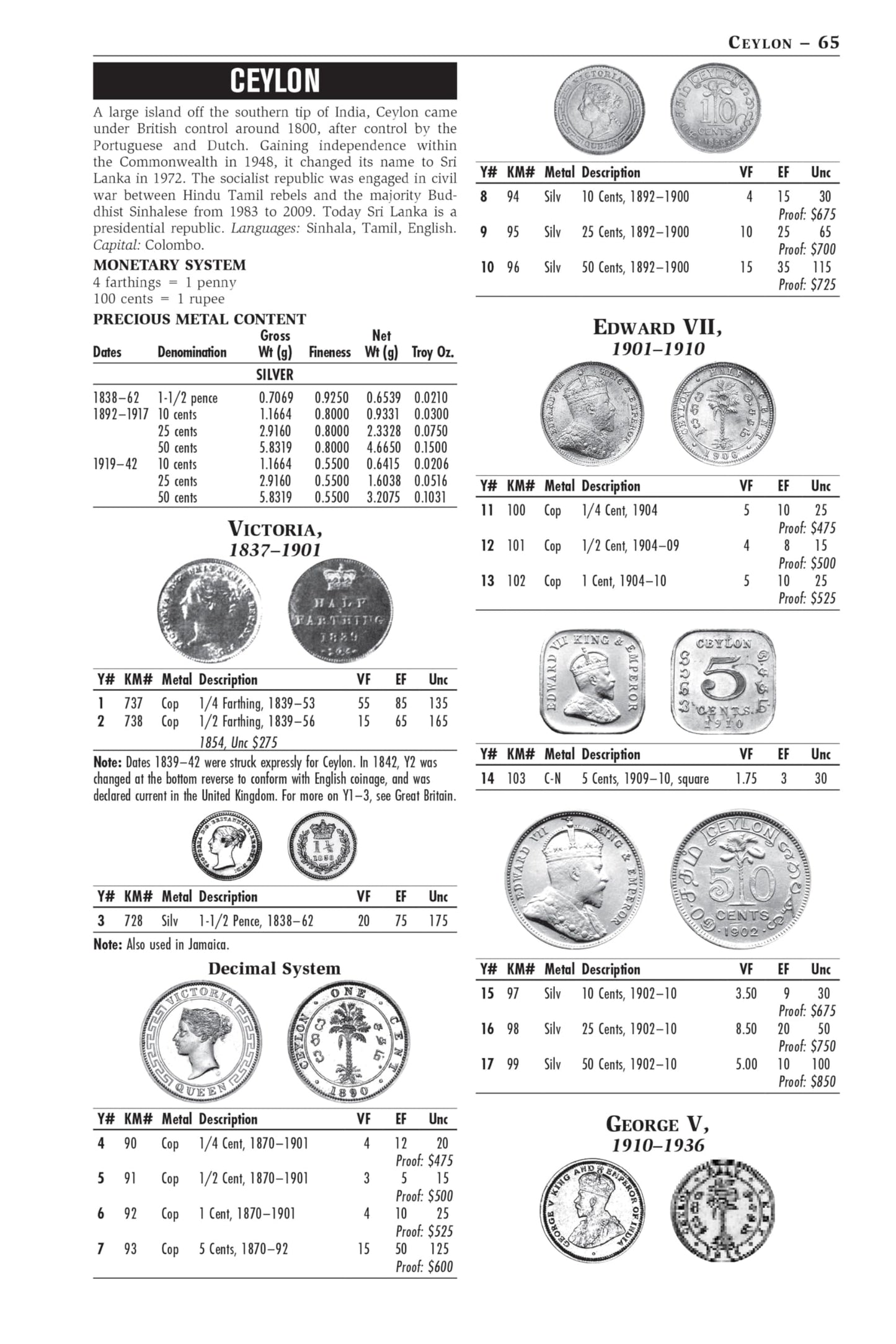 Catalog of Modern World Coins 1850-1964, 15th Edition