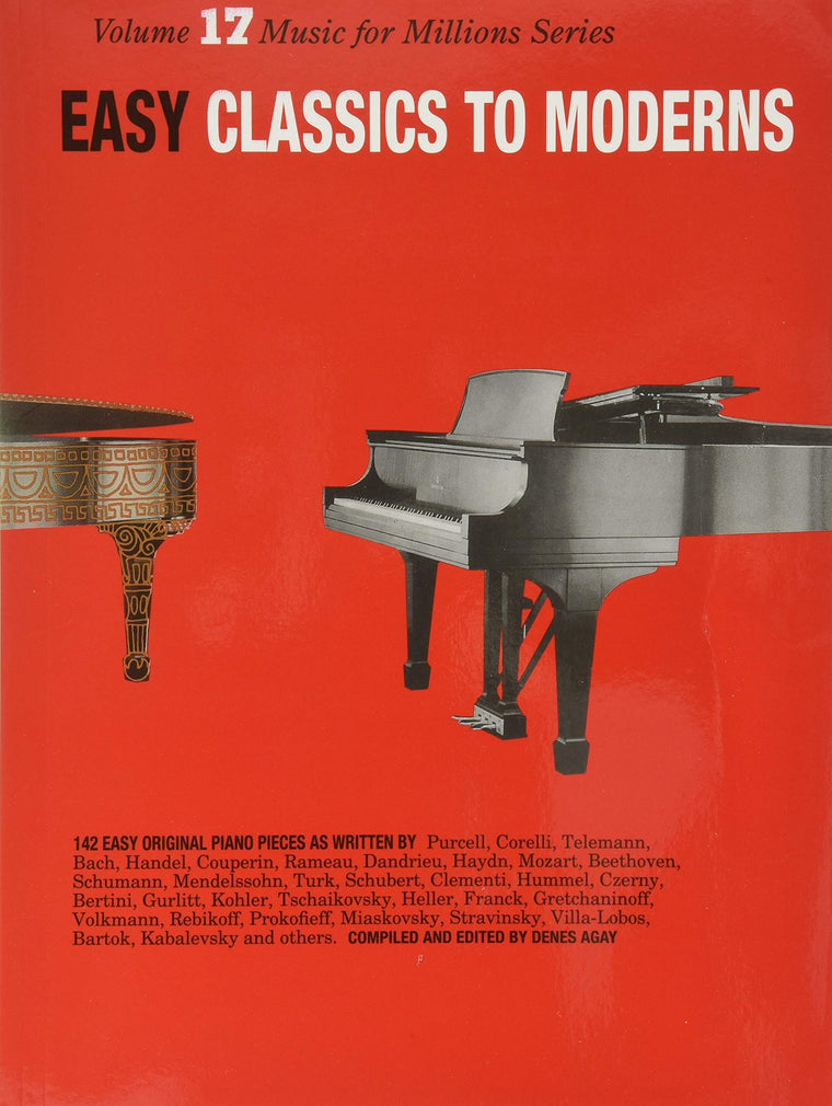 Easy Classics to Moderns (Music for Millions, Vol. 17)