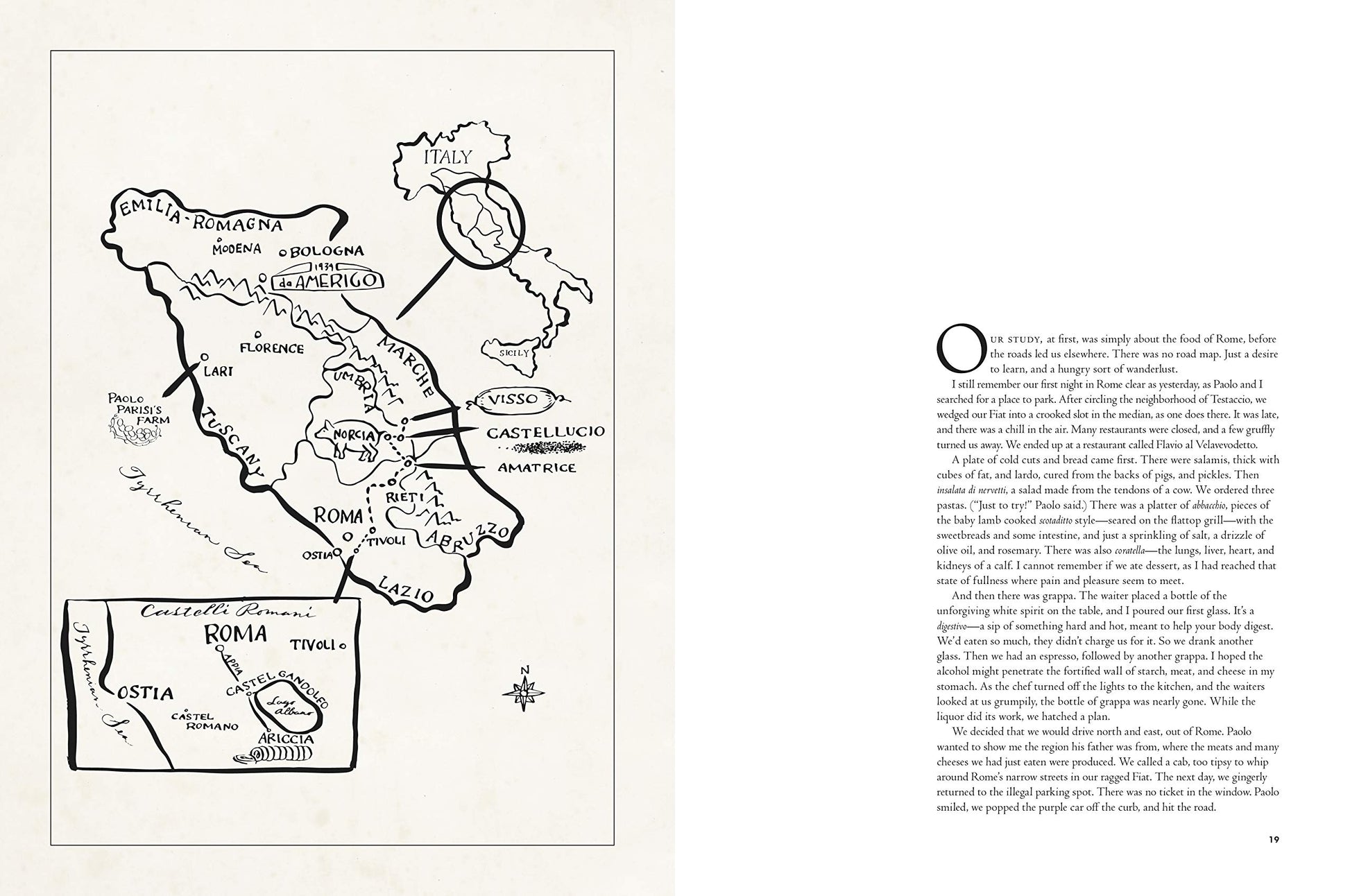 The Roads to Rome: A Cookbook
