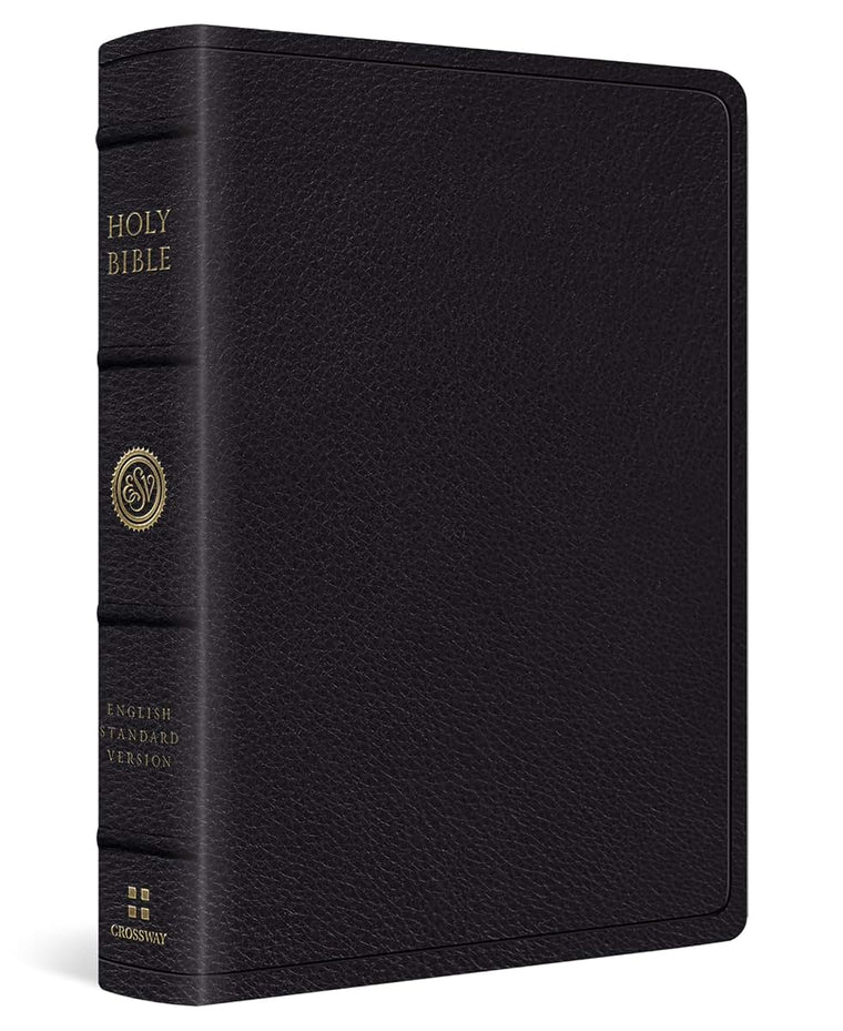 ESV Wide Margin Reference Bible, Red Letter (Top Grain Leather, Black): Holy Bible, English Standard Version