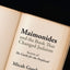 Maimonides and the Book That Changed Judaism: Secrets of "The Guide for the Perplexed"