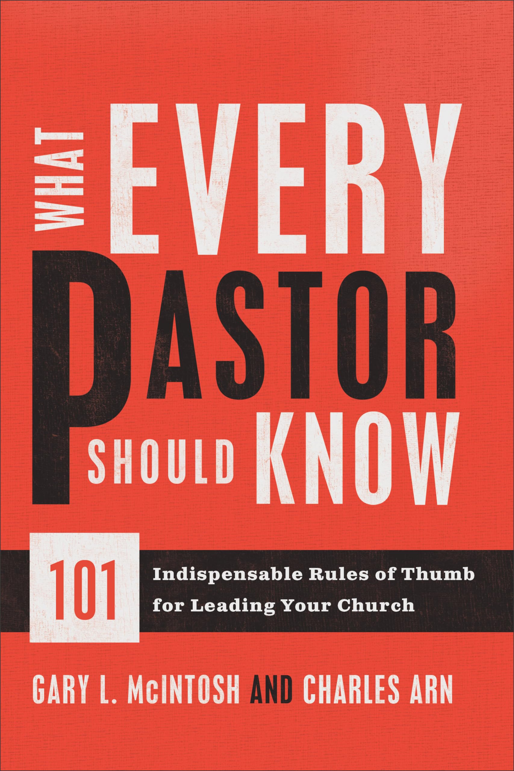 What Every Pastor Should Know: 101 Indispensable Rules of Thumb for Leading Your Church