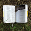 NIV, Boys' Backpack Bible, Compact, Leathersoft, Yellow/Gray