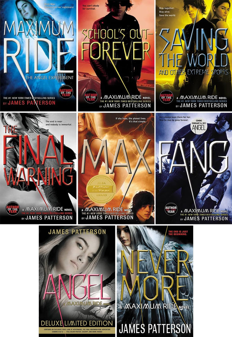 Maximum Ride Series Collection - Forever, Angel Experiment, School's Out, Saving The World, Final Warning, Max, Fang, Angel
