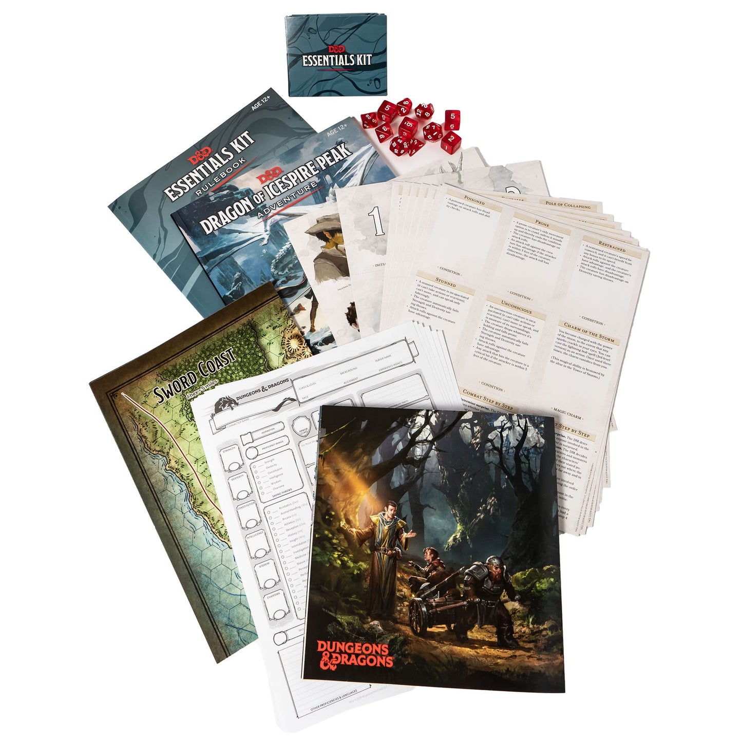 D&D Essentials Kit – Dungeons & Dragons Intro Adventure Set