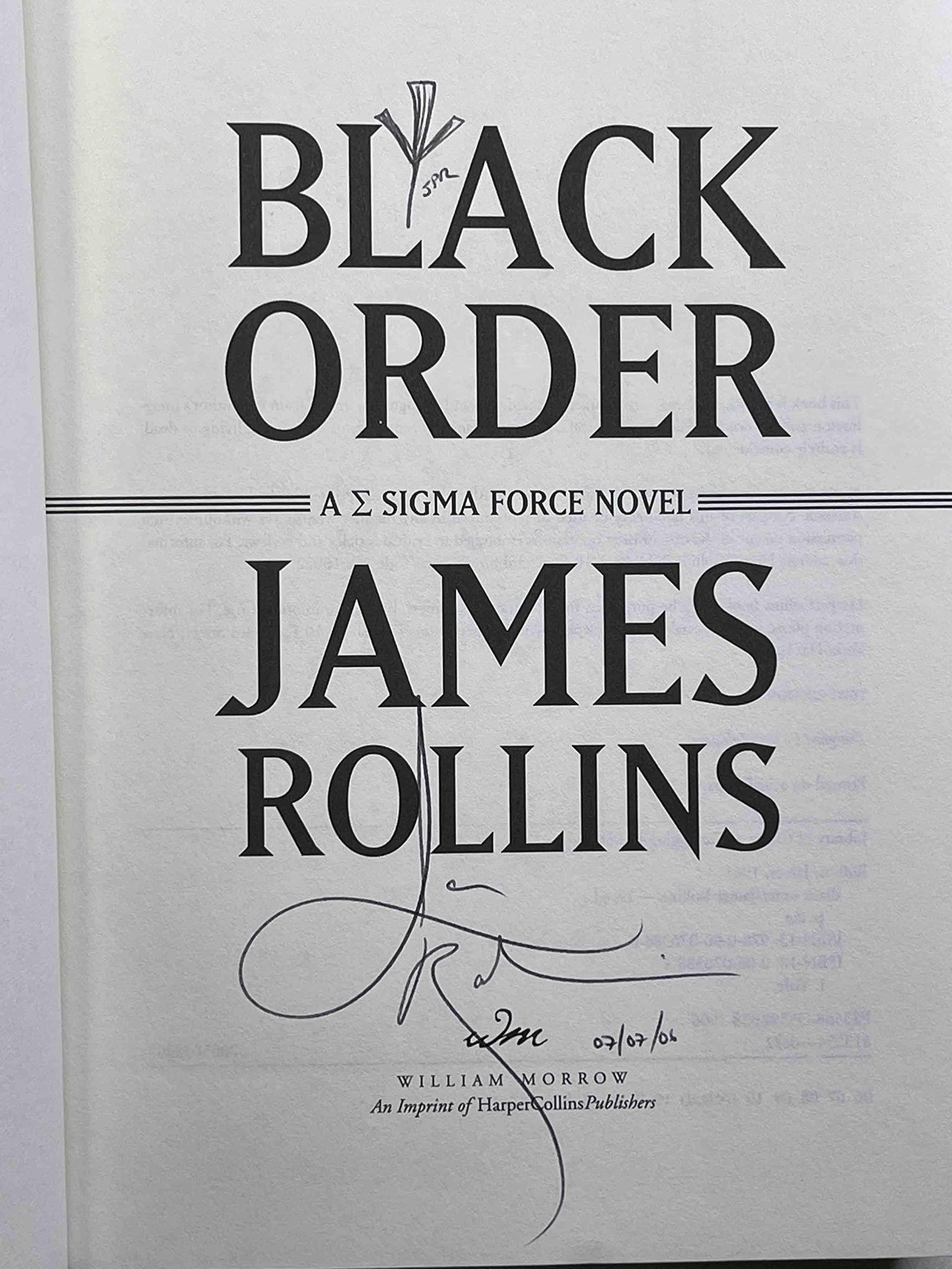 Black Order: A Sigma Force Novel