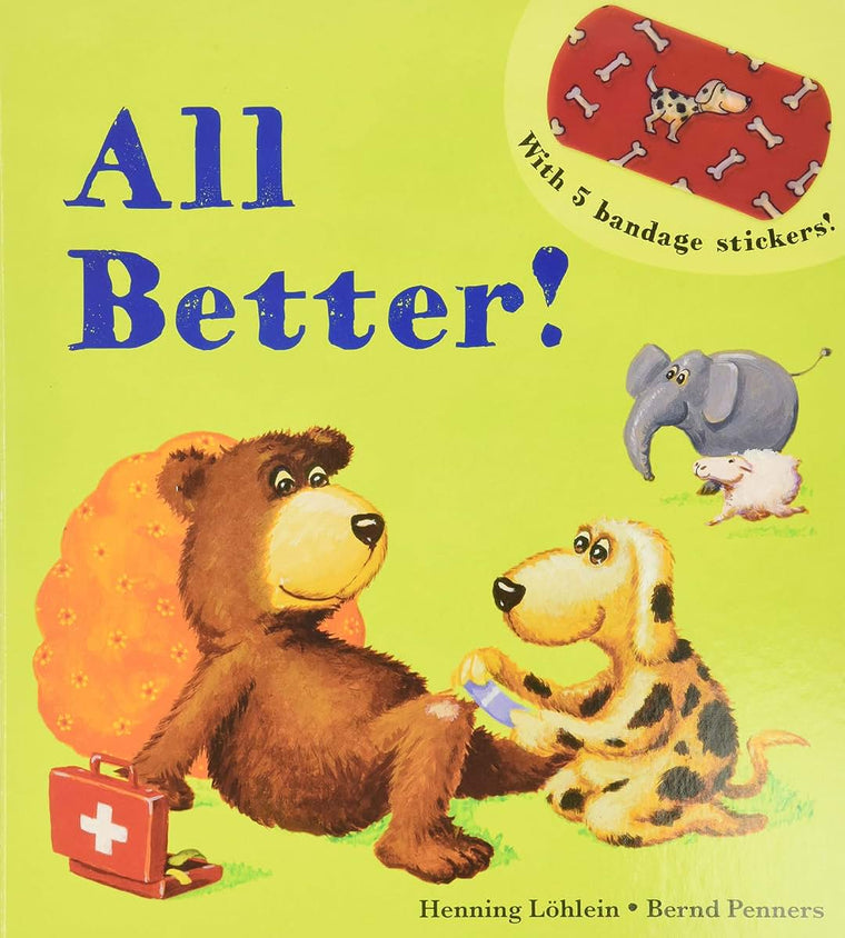 All Better! by L (Miakarts Books) - Board Book