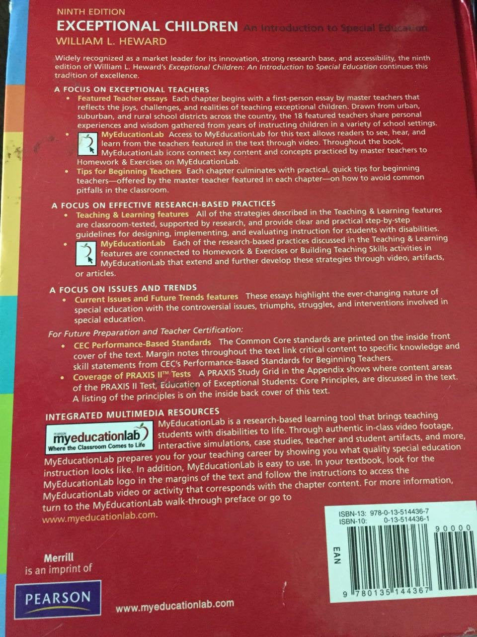 Exceptional Children: An Introduction to Special Education