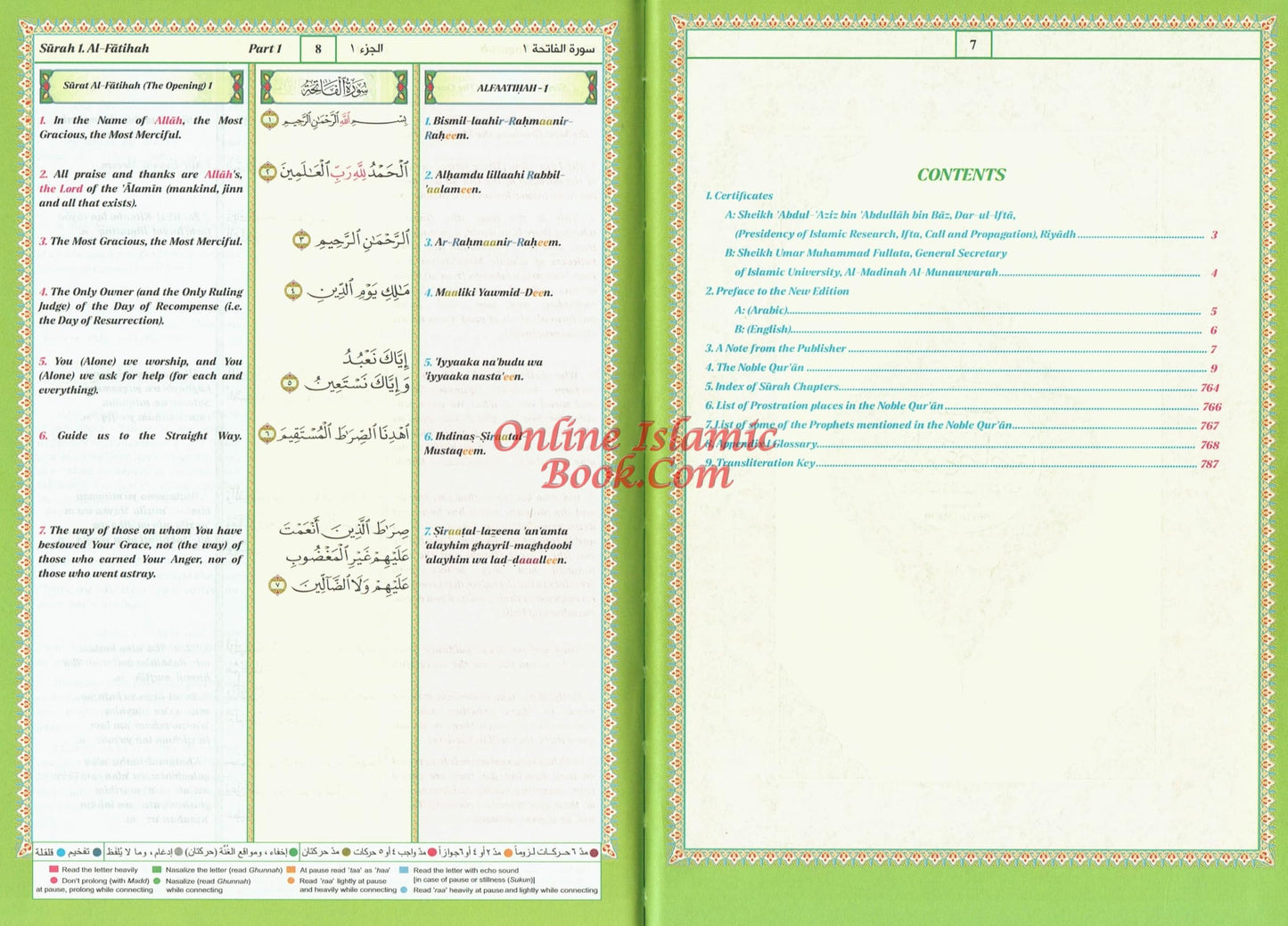 The Noble Quran: Transliteration in Roman Script with Original Arabic Text (Mushaf Al-Madinah) and English Translation of the Meanings (Black Color)