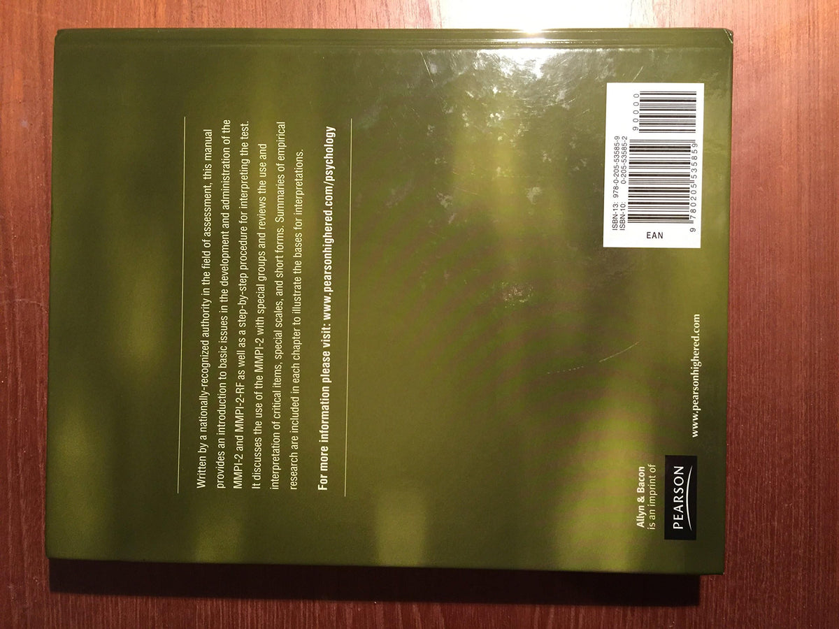 MMPI-2/MMPI-2-RF, The: An Interpretive Manual