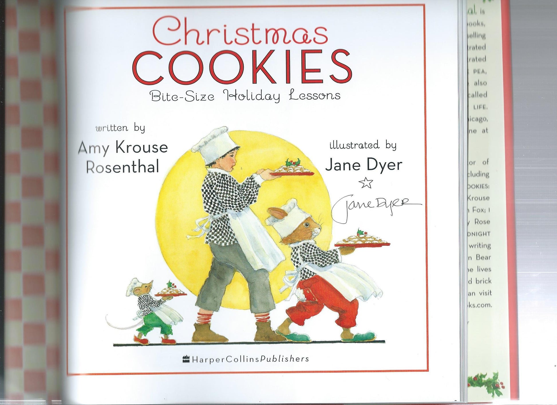 Christmas Cookies: Bite-Size Holiday Lessons: A Christmas Holiday Book for Kids