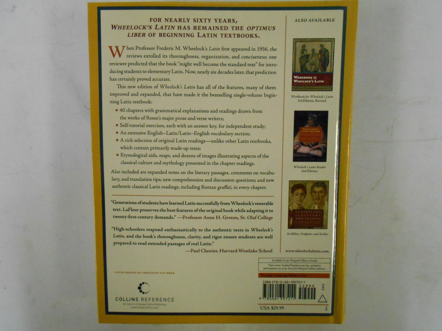 Wheelock's Latin, 7th Edition by Frederic M. Wheelock