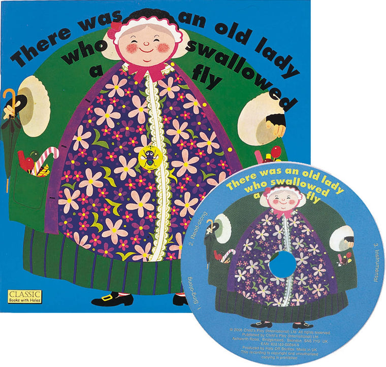There Was an Old Lady Who Swallowed a Fly (Classic Books With Holes)