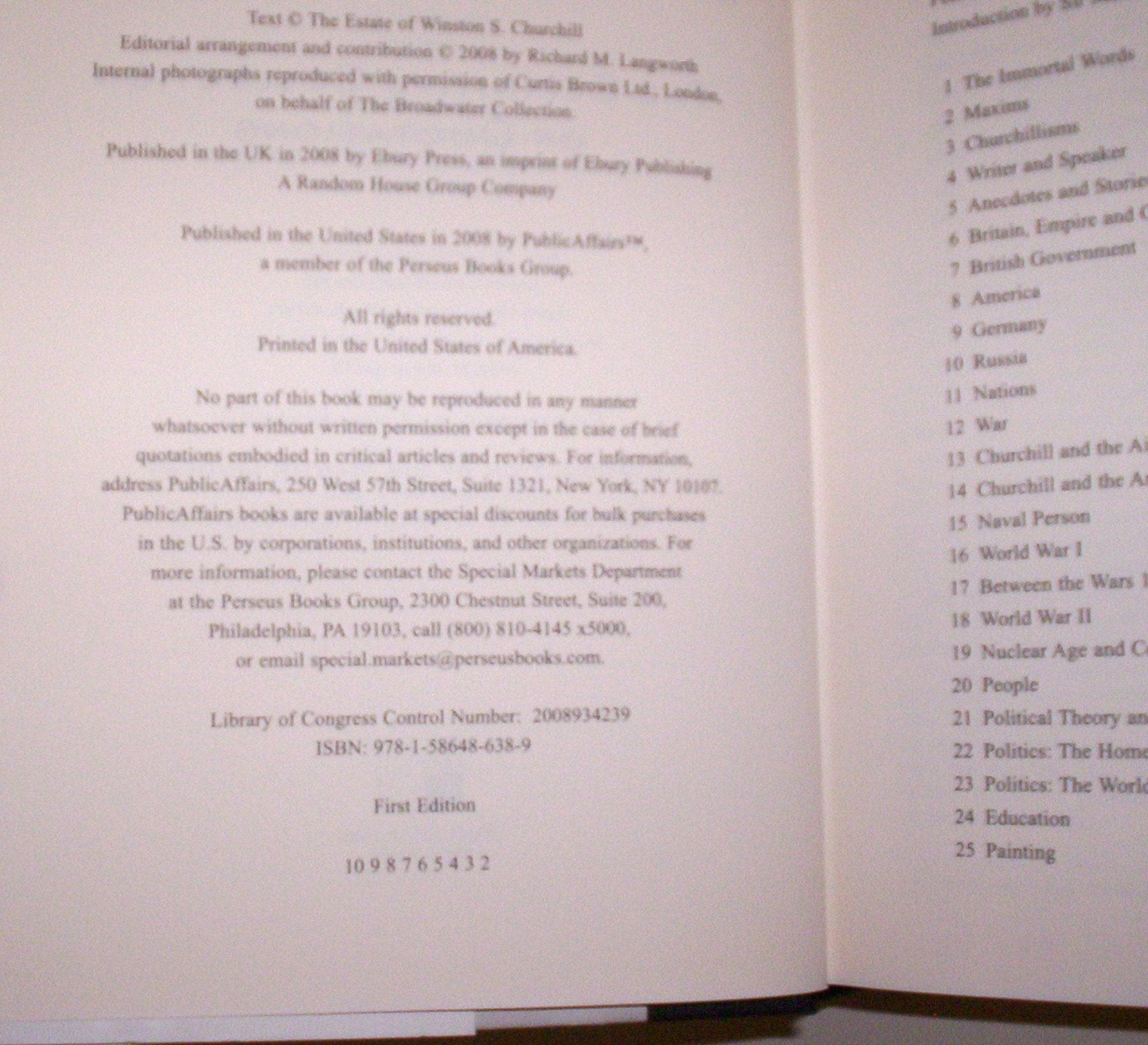 Churchill by Himself: The Definitive Collection of Quotations