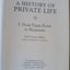 History of Private Life, Volume I: From Pagan Rome to Byzantium