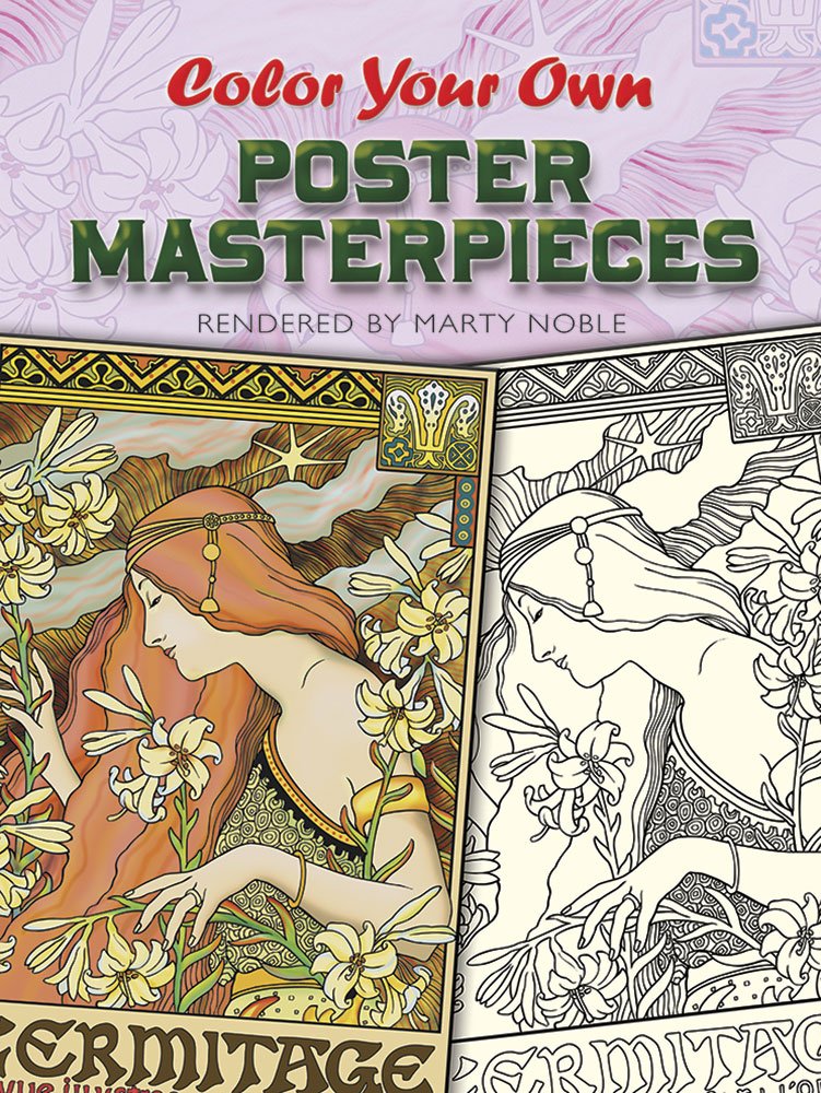 Color Your Own Poster Masterpieces (Dover Art Masterpieces To Color)