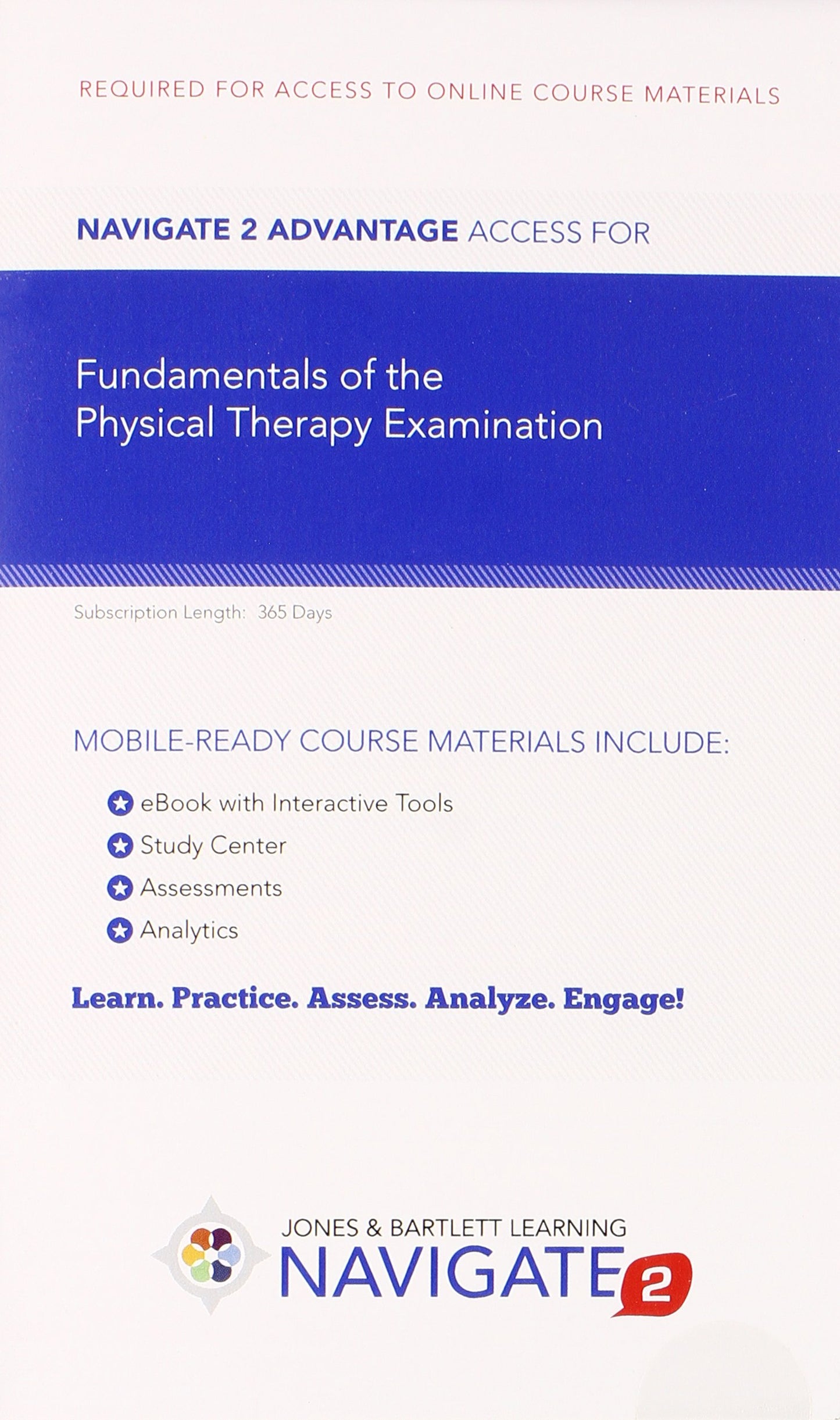 Fundamentals of the Physical Therapy Examination: Patient Interview and Tests & Measures